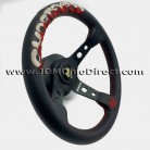 JDM Ghost Expod ​​GE Leather Steering Wheel with EK9 Hub